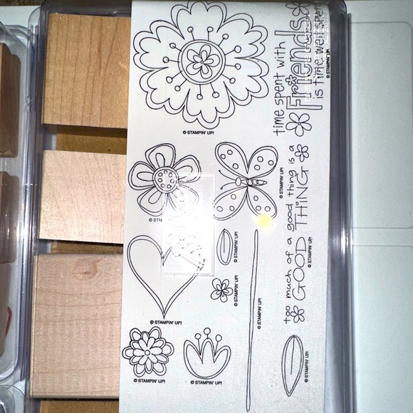 Stampin’ Up! Stamp sets, Flowers, Hearts, etc. (Lot 1) - Picture 2 of 6